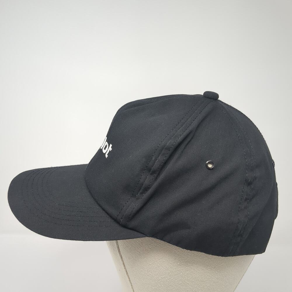 Simplot Snapback Hat Black One Size Adjustable Em… - image 3